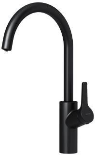 Смеситель для кухни Damixa Eclipse с каналом для питьевой воды чёрный матовый 310721300